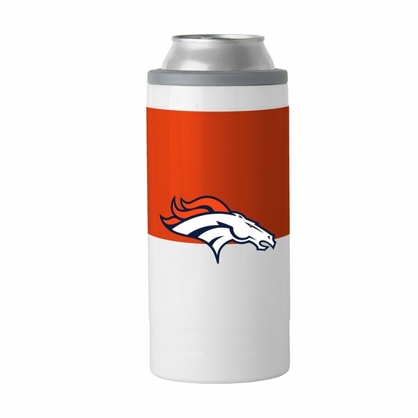 Logo Brands Denver Broncos 12oz Slim Can Coolie 610-S12C-11